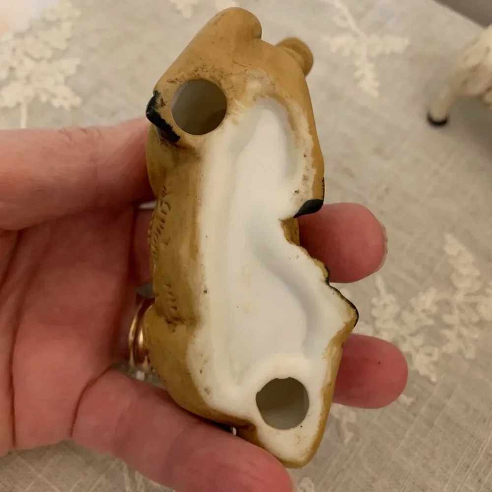 Beautiful Vintage Hand Painted Nativity Donkey and Lamb Replacement Pieces